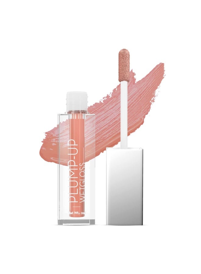 SWISS BEAUTY Pure Matte Creamy Lipstick | Shade- Smoking Red, 3.8gm| Plump-Up Wet Lightweight Lip Gloss With High Shine Glossy Finish For Fuller And Plump Lips | Shade- Nude Myth, 2Ml| - Image 3